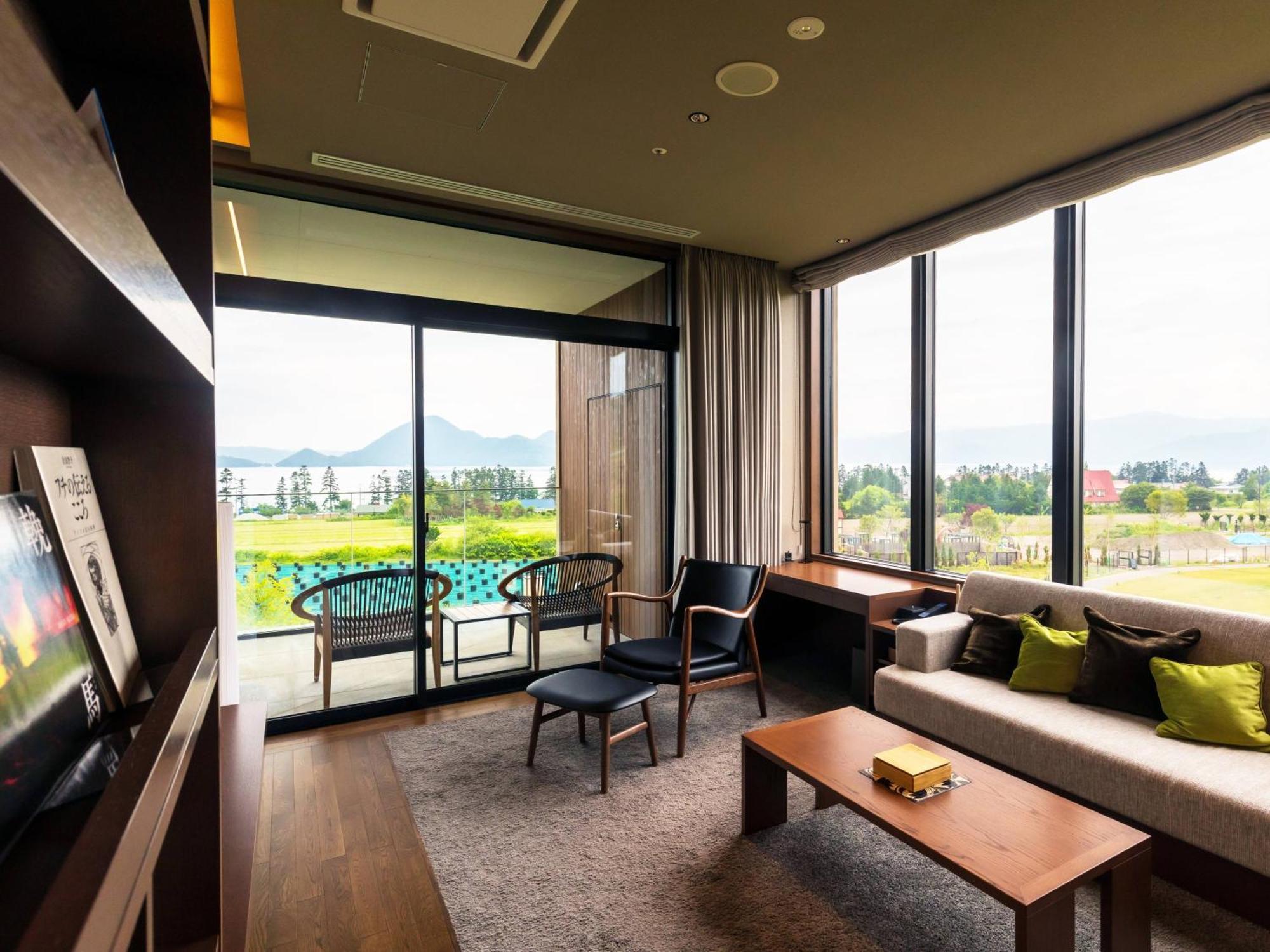 Lake Toya Tsuruga Resort Hikarinouta Toyako Habitación foto